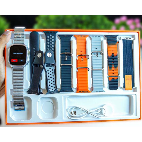 Y80 Ultra Smart Watch 8+1 Strap Touch Screen