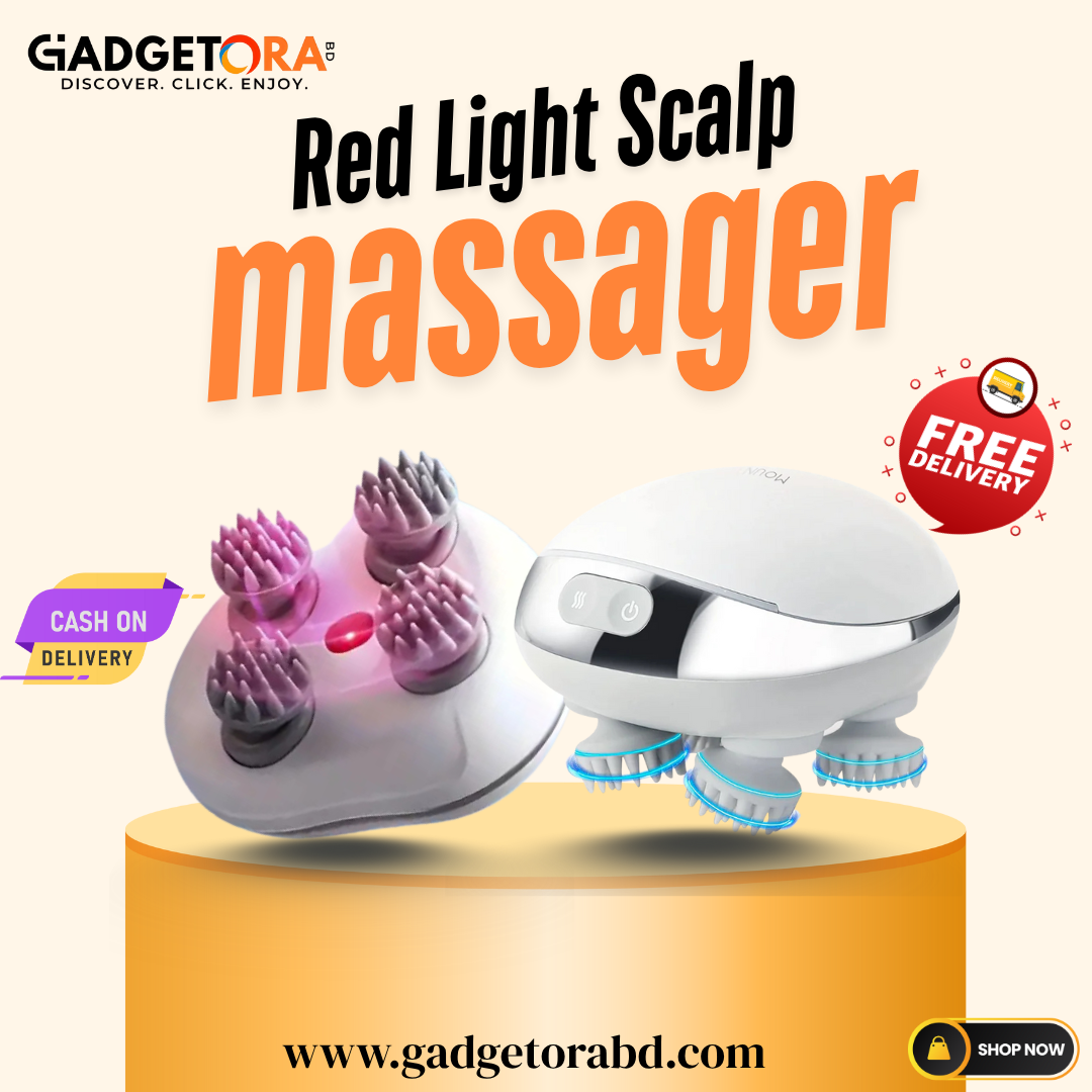 Red Light Scalp Massager
